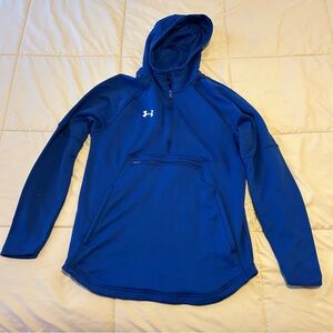 Under Armour Blue Zip/Pullover Hoodie